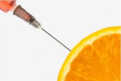 B-12 injection with fresh orange