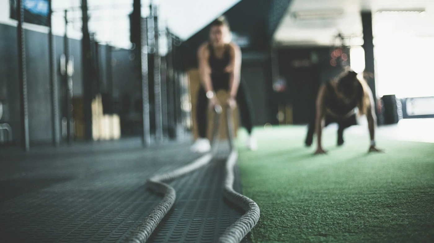 Strength and conditioning training session