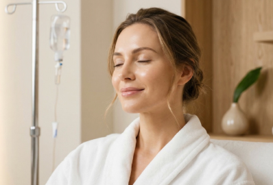 IV therapy session at HYDROFUSE